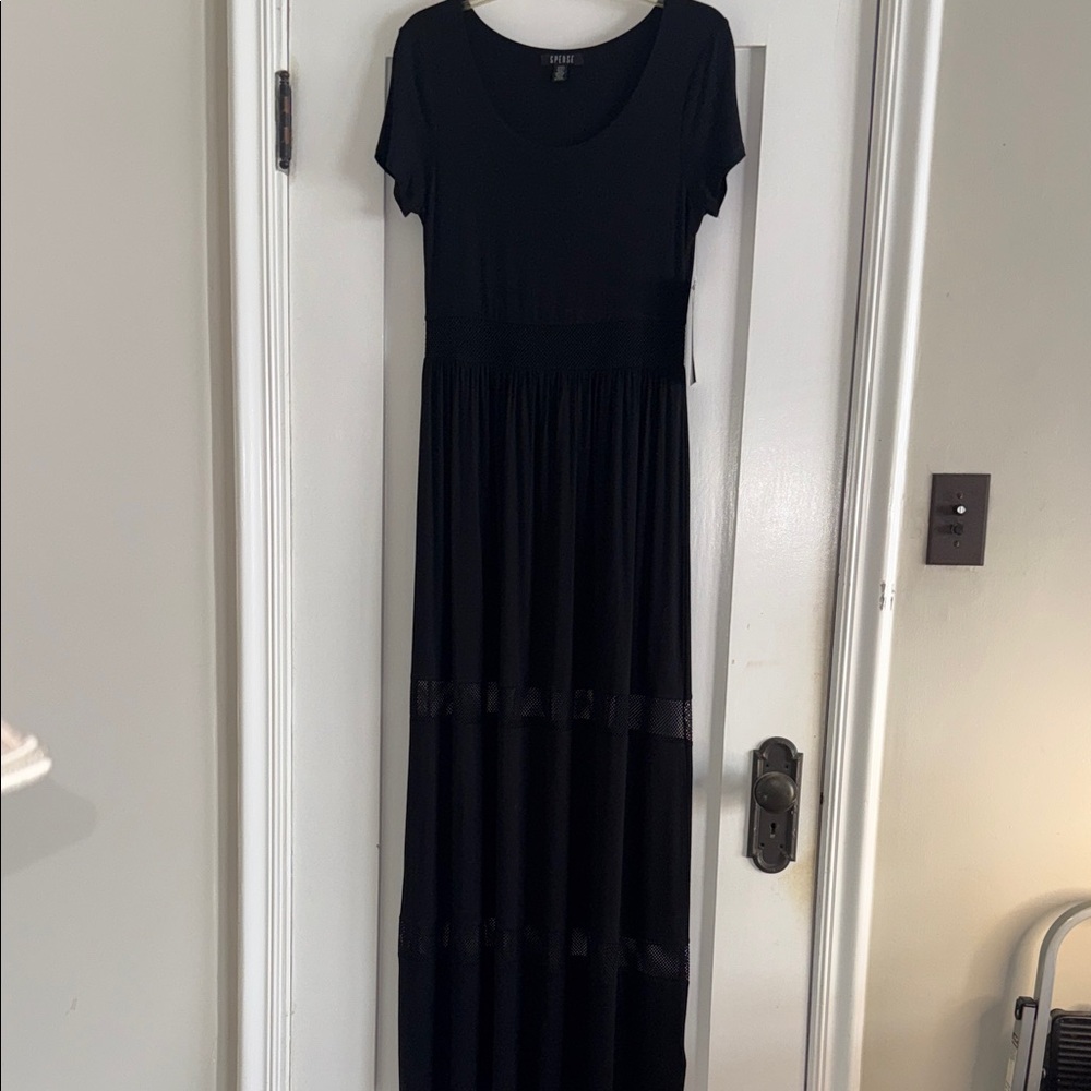 Elegant Black Maxi Dress